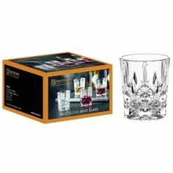 Aktion ❤️ Nachtmann 100694 Noblesse Stamper Kristallglas, 55 Ml, H: 6,1 Cm, ø 5 Cm, Klar (4er Pack) 😍
