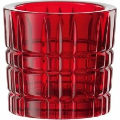 Brandneu 🤩 Nachtmann Vorteilsset 6 X 1 Glas/Stck Teelichthalter 282/203 Square Red 0 102080 Und Gratis 1 X Trinitae Körperpflegeprodukt ⭐