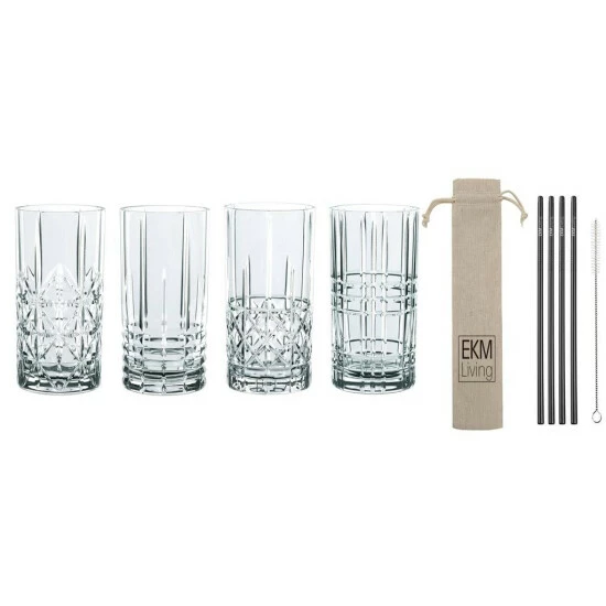 Top 10 🤩 Spiegelau & Nachtmann 4er Set Longdrink 445 Ml Highland 0097784-0 + 4er Set EKM Living Edelstahl Strohhalme Schwarz Gerade ⌛ 4 Top 10 🤩 Spiegelau & Nachtmann 4er Set Longdrink 445 Ml Highland 0097784-0 + 4er Set EKM Living Edelstahl Strohhalme Schwarz Gerade ⌛ – Bild 2