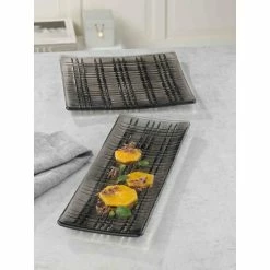 Rabatt 😀 Nachtmann Square Platte Rechteckig 42 Cm Smoke 101453 🔔 -Angebote Nachtmann Store unnamed file 1225