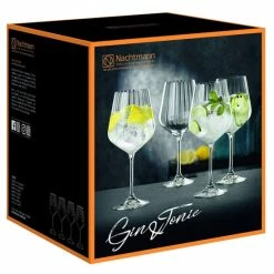 Bestpreis 😍 Nachtmann Vorteilsset 6 X 4 Glas/Stck Gin&Tonic 7886/0 Gin&Tonic 102892 Und Gratis 1 X Trinitae Körperpflegeprodukt 🎁