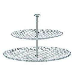 Schlussverkauf 🔥 Nachtmann Vorteilsset 12 X 1 Glas/Stck Etagere Gross 2tlg. 4146/32cm+23cm Bossa Nova 78538 Und Gratis 1 X Trinitae Körperpflegeprodukt 😍