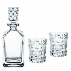Neu 👏 Nachtmann Vorteilsset 4 X 3 Glas/Stck Whiskyset 7509/3tlg. Bossa Nova 101095 Und Gratis 1 X Trinitae Körperpflegeprodukt 🎉