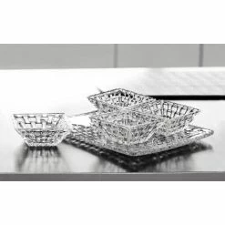 Neu 👏 Nachtmann Vorteilsset 6 X 5 Glas/Stck Servierset 7378/5tlg. Bossa Nova 90023 Und Gratis 1 X Trinitae Körperpflegeprodukt 🔔