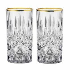 Blitzangebot 😀 NACHTMANN Noblesse Gold Edition Longdrink Gläser 2er Set 😀