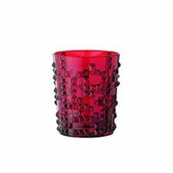 Billig 🤩 Nachtmann Vorteilsset 4 X 1 Glas/Stck Becher 284/71 Punk Ruby 100056 Und Gratis 1 X Trinitae Körperpflegeprodukt ✨