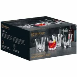Bestes Angebot 👏 Nachtmann Vorteilsset 4 X 4 Glas/Stck DOF 7578/4tlg Classix 103244 Und Gratis 1 X Trinitae Körperpflegeprodukt 😉
