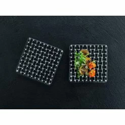 Auslauf 🔥 Nachtmann Vorteilsset 12 X 2 Glas/Stck Platte Quadratisch 4197/14cm Bossa Nova 101907 Und Gratis 1 X Trinitae Körperpflegeprodukt 👏