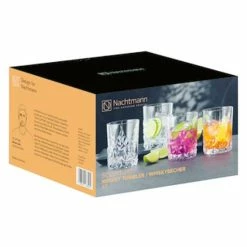 Top 10 🔥 Nachtmann Whiskybecher Sculpture 365ml, Klar (4er Pack) ⭐