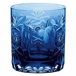 Großhandel 🤩 Nachtmann Vorteilsset 4 X 1 Glas/Stck Whisky Pur 3263/9cm Traube Kobalt 35894 Und Gratis 1 X Trinitae Körperpflegeprodukt 😉