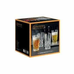 Schlussverkauf 🔔 Nachtmann Noblesse Softdrinkglas Kristallglas 350 Ml, Ø 7,5 Cm, H 14,6 Cm, Klar (4er Pack) 🌟 -Angebote Nachtmann Store unnamed file 306