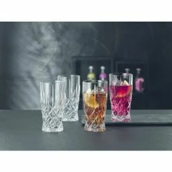 Schlussverkauf 🔔 Nachtmann Noblesse Softdrinkglas Kristallglas 350 Ml, Ø 7,5 Cm, H 14,6 Cm, Klar (4er Pack) 🌟 -Angebote Nachtmann Store unnamed file 308