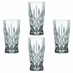 Schlussverkauf 🔔 Nachtmann Noblesse Softdrinkglas Kristallglas 350 Ml, Ø 7,5 Cm, H 14,6 Cm, Klar (4er Pack) 🌟 -Angebote Nachtmann Store unnamed file 312