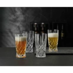 Schlussverkauf 🔔 Nachtmann Noblesse Softdrinkglas Kristallglas 350 Ml, Ø 7,5 Cm, H 14,6 Cm, Klar (4er Pack) 🌟 -Angebote Nachtmann Store unnamed file 313