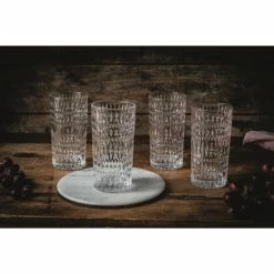 Blitzangebot 🤩 Nachtmann Longdrinkbecher Ethno 434ml 4er Set 👏