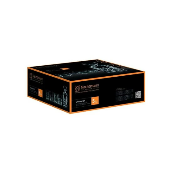 Auslauf ❤️ Nachtmann 0098196-0 Whisky-Set 'Highland', Karaffe Mit 4 Gläsern, Kristallglas, Klar, 5-teilig (1 Set) ⭐ 4 Auslauf ❤️ Nachtmann 0098196-0 Whisky-Set 'Highland', Karaffe Mit 4 Gläsern, Kristallglas, Klar, 5-teilig (1 Set) ⭐ – Bild 2