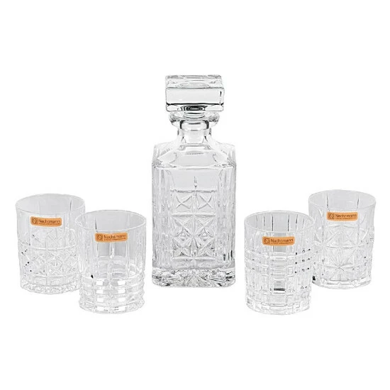 Auslauf ❤️ Nachtmann 0098196-0 Whisky-Set 'Highland', Karaffe Mit 4 Gläsern, Kristallglas, Klar, 5-teilig (1 Set) ⭐ 9 Auslauf ❤️ Nachtmann 0098196-0 Whisky-Set 'Highland', Karaffe Mit 4 Gläsern, Kristallglas, Klar, 5-teilig (1 Set) ⭐ – Bild 7