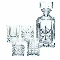 Auslauf ❤️ Nachtmann 0098196-0 Whisky-Set 'Highland', Karaffe Mit 4 Gläsern, Kristallglas, Klar, 5-teilig (1 Set) ⭐ 24 Auslauf ❤️ Nachtmann 0098196-0 Whisky-Set 'Highland', Karaffe Mit 4 Gläsern, Kristallglas, Klar, 5-teilig (1 Set) ⭐ -Angebote Nachtmann Store unnamed file 468