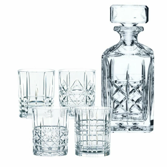Auslauf ❤️ Nachtmann 0098196-0 Whisky-Set 'Highland', Karaffe Mit 4 Gläsern, Kristallglas, Klar, 5-teilig (1 Set) ⭐ 10 Auslauf ❤️ Nachtmann 0098196-0 Whisky-Set 'Highland', Karaffe Mit 4 Gläsern, Kristallglas, Klar, 5-teilig (1 Set) ⭐ – Bild 8