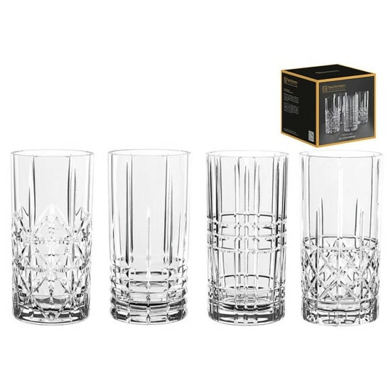 Rabatt 😀 Nachtmann 0097784-0 Longdrinkbecher 'Highland' Kristallglas, 375 Ml, H: 15,1 Cm, ø 7,7 Cm, Transparent, 4-teilig (1 Set) 😉 3 Rabatt 😀 Nachtmann 0097784-0 Longdrinkbecher 'Highland' Kristallglas, 375 Ml, H: 15,1 Cm, ø 7,7 Cm, Transparent, 4-teilig (1 Set) 😉