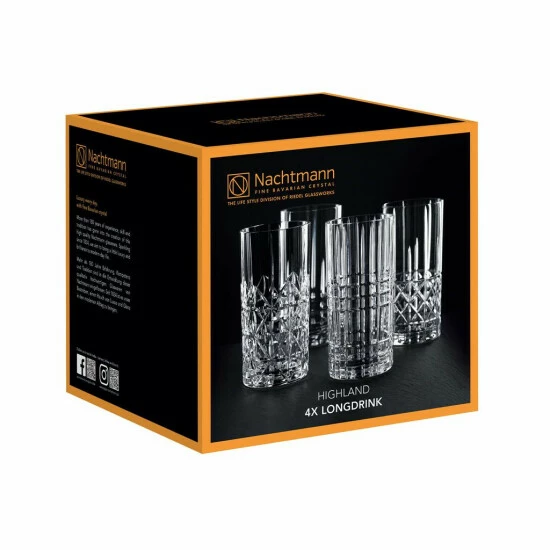 Rabatt 😀 Nachtmann 0097784-0 Longdrinkbecher 'Highland' Kristallglas, 375 Ml, H: 15,1 Cm, ø 7,7 Cm, Transparent, 4-teilig (1 Set) 😉 9 Rabatt 😀 Nachtmann 0097784-0 Longdrinkbecher 'Highland' Kristallglas, 375 Ml, H: 15,1 Cm, ø 7,7 Cm, Transparent, 4-teilig (1 Set) 😉 – Bild 7