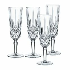 Budget ⭐ Nachtmann Champagnerglas Set/4 617/9 Noblesse UK/4 104248 🧨