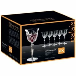 Besorgen 👏 Nachtmann Palais, Rotweinglas, Vintage-Glas, Glas, Transparent, Palais, 230 Ml ✨ -Angebote Nachtmann Store unnamed file 707