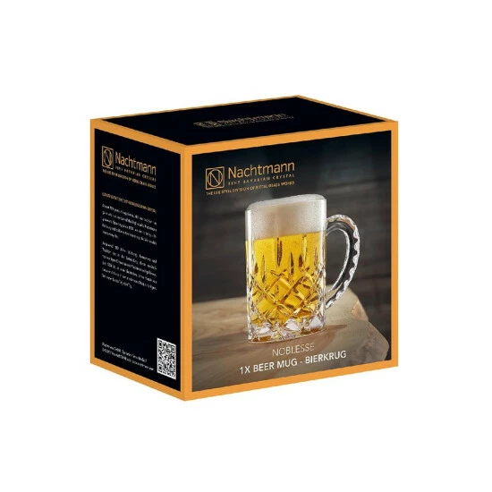 Am billigsten 👏 Nachtmann Noblesse Bierkrug Noblesse 600ml, Klar 👍 4 Am billigsten 👏 Nachtmann Noblesse Bierkrug Noblesse 600ml, Klar 👍 – Bild 2