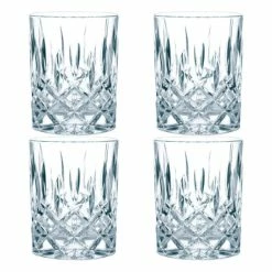 Bestes Angebot 🎉 Nachtmann Noblesse Whiskybecher Set, 8er Set, Whiskyglas, Tumbler, Kristallglas, H 9.8 Cm ✔️