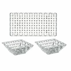 Auslauf ✨ Nachtmann Servier-Set 3tlg. Bossa Nova 0090026-0 💯 -Angebote Nachtmann Store unnamed file 957